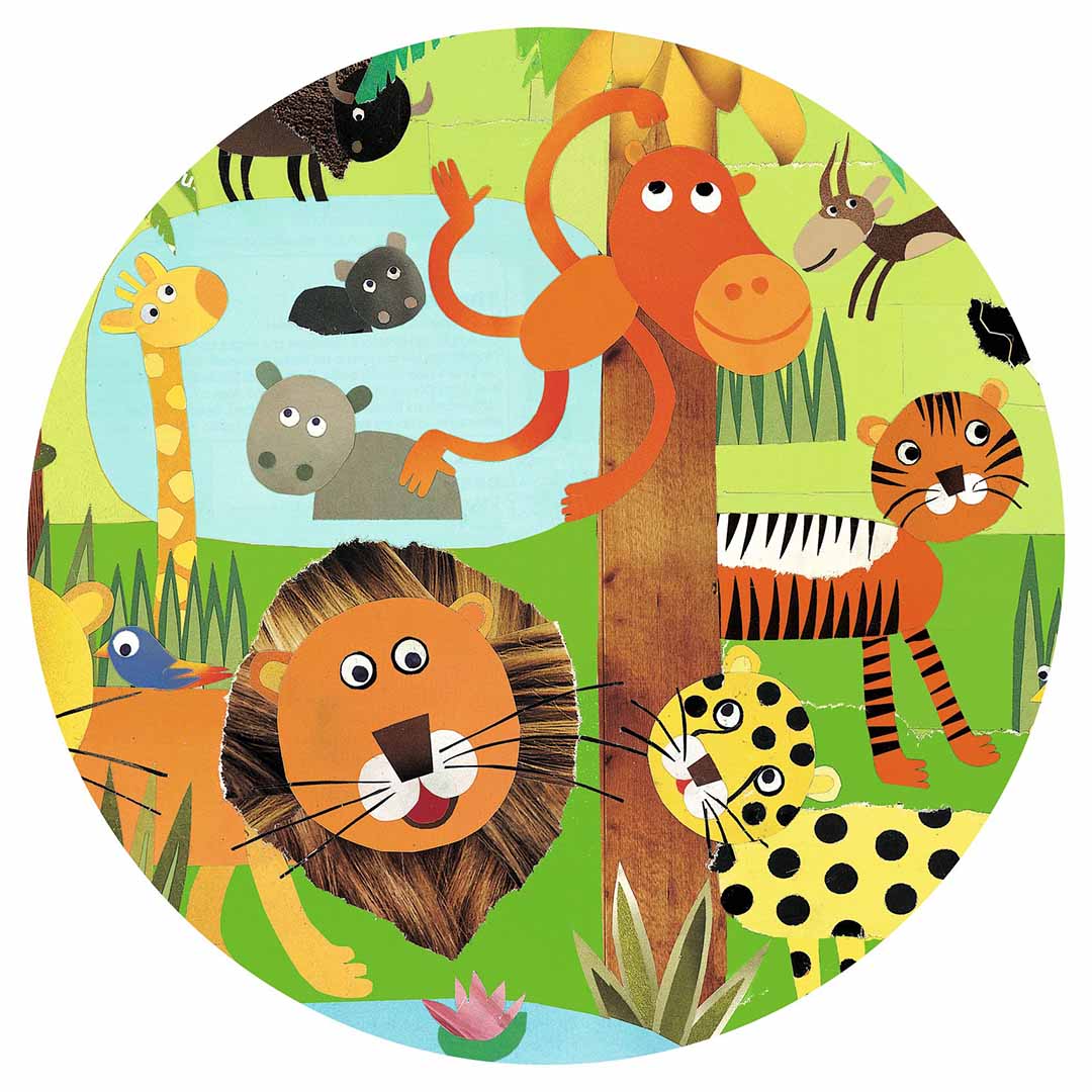 djeco puzzel observation jungle (35st)