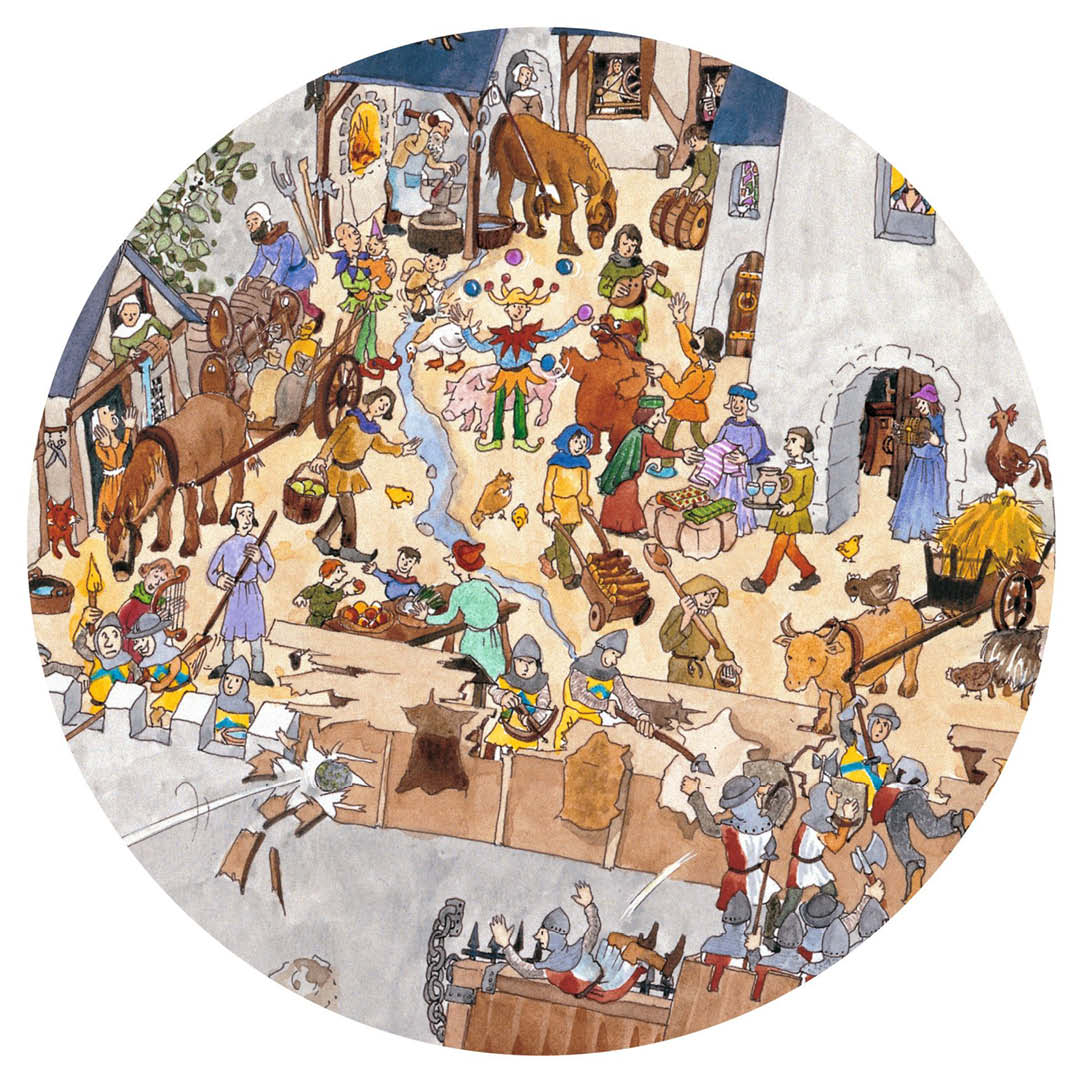 djeco puzzel observation kasteel (100st) | DJ07503 | 2