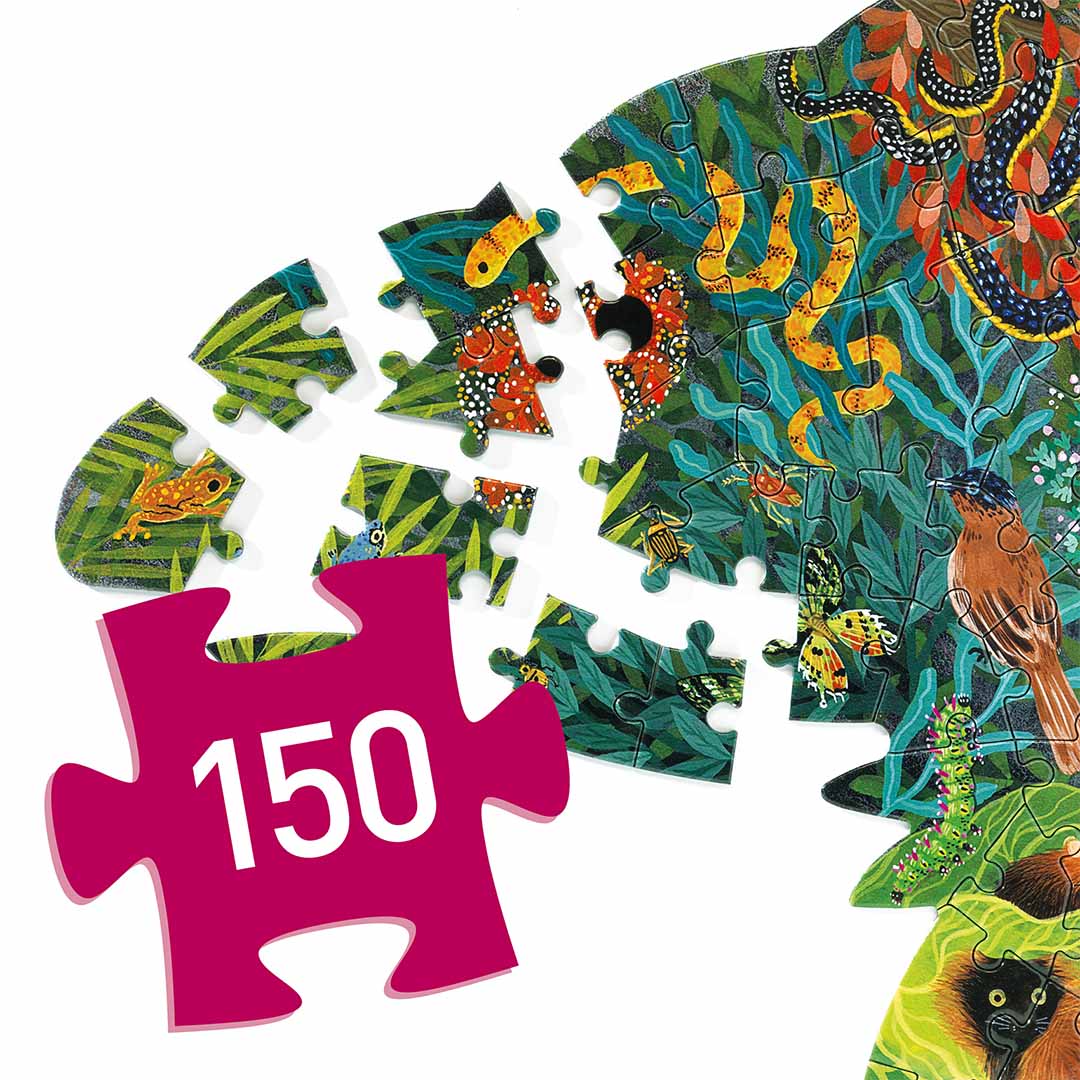 djeco puzzel puzz'art kameleon - 150st | DJ07655 | 2