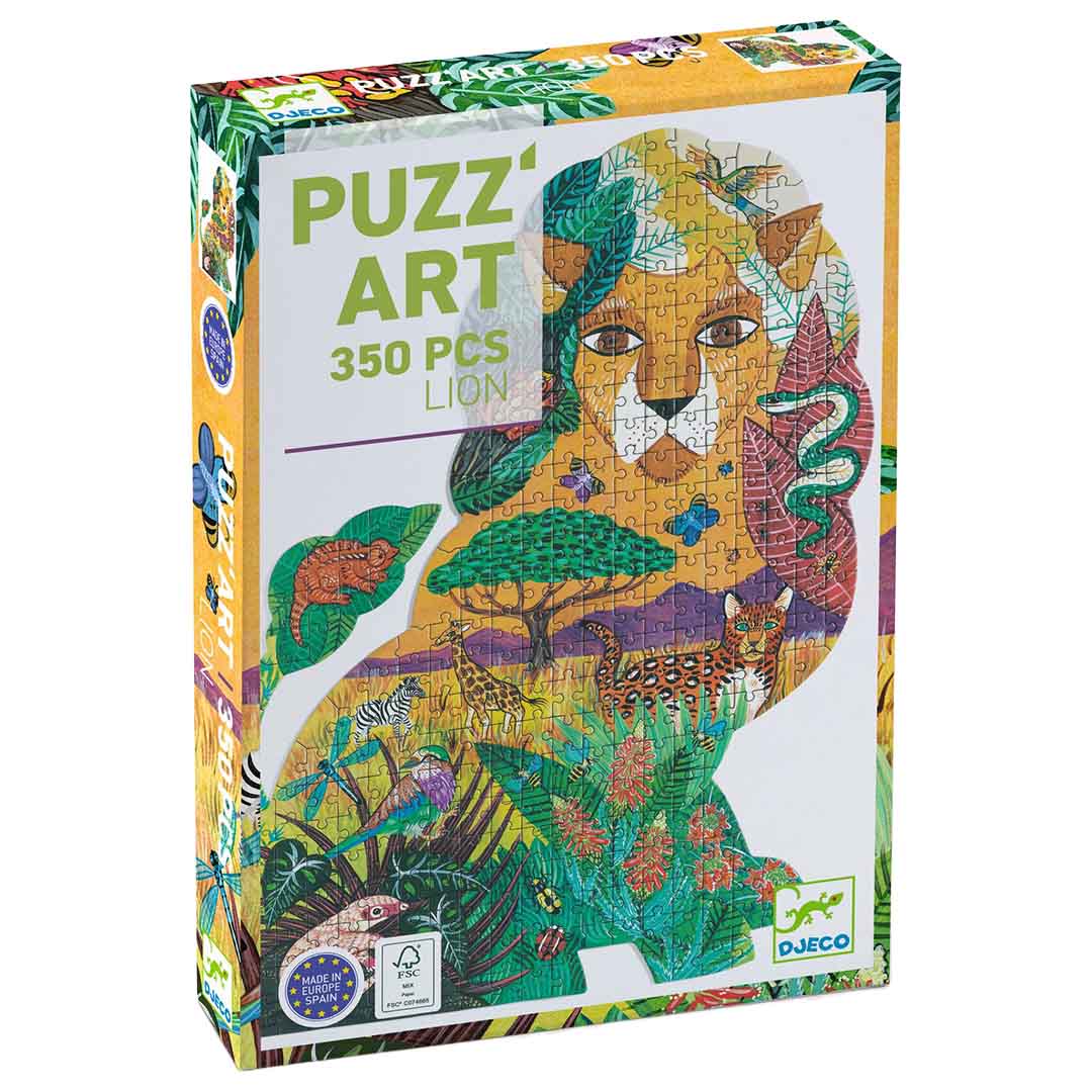 djeco puzzel puzz'art leeuw - 350st | DJ07660 | 0