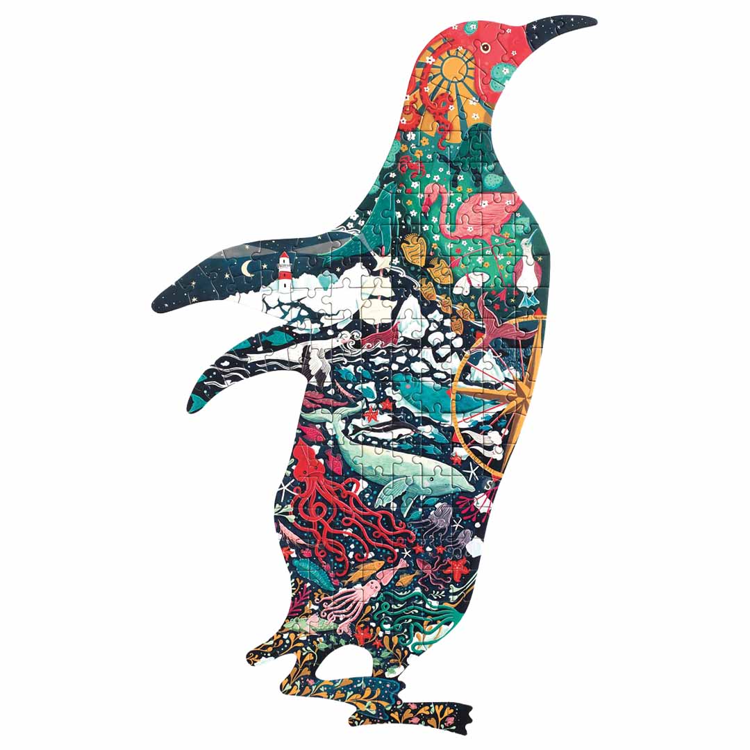 djeco puzzel puzz'art pinguin - 150st | DJ07663 | 1