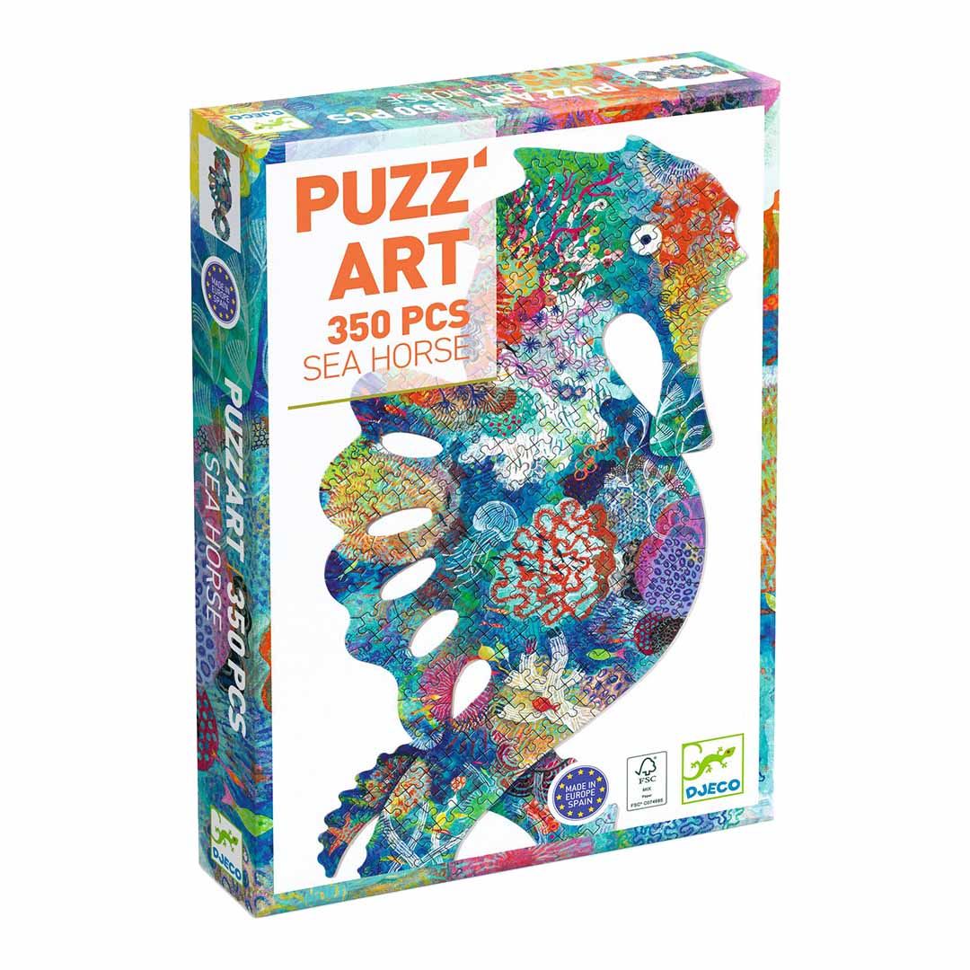 djeco puzzel puzz'art zeepaard - 350st | DJ07653 | 1