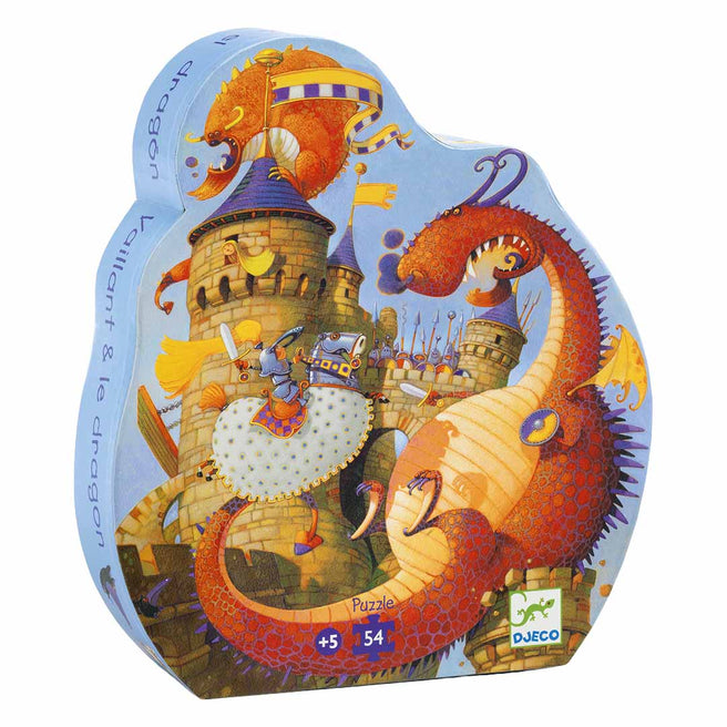 djeco puzzel ridders en draken - 54st