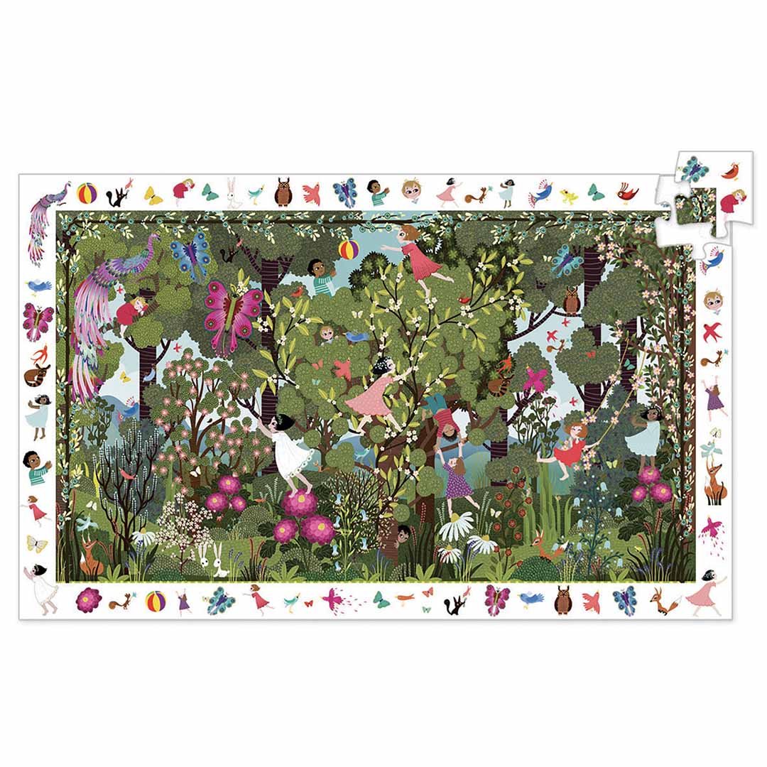 djeco puzzel speelplezier in de tuin (100st) | DJ07512 | 1