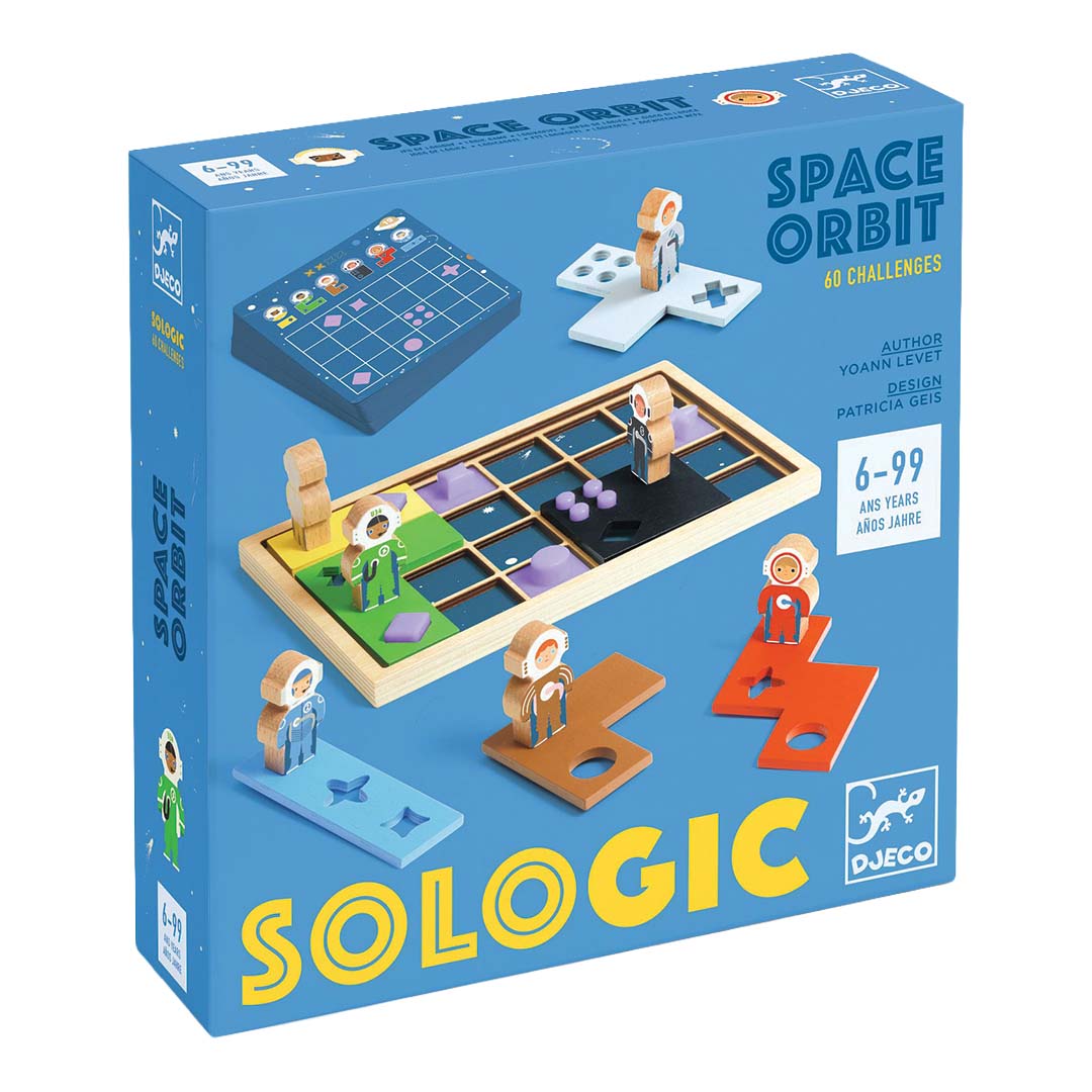 djeco puzzelspel sologic - space orbit