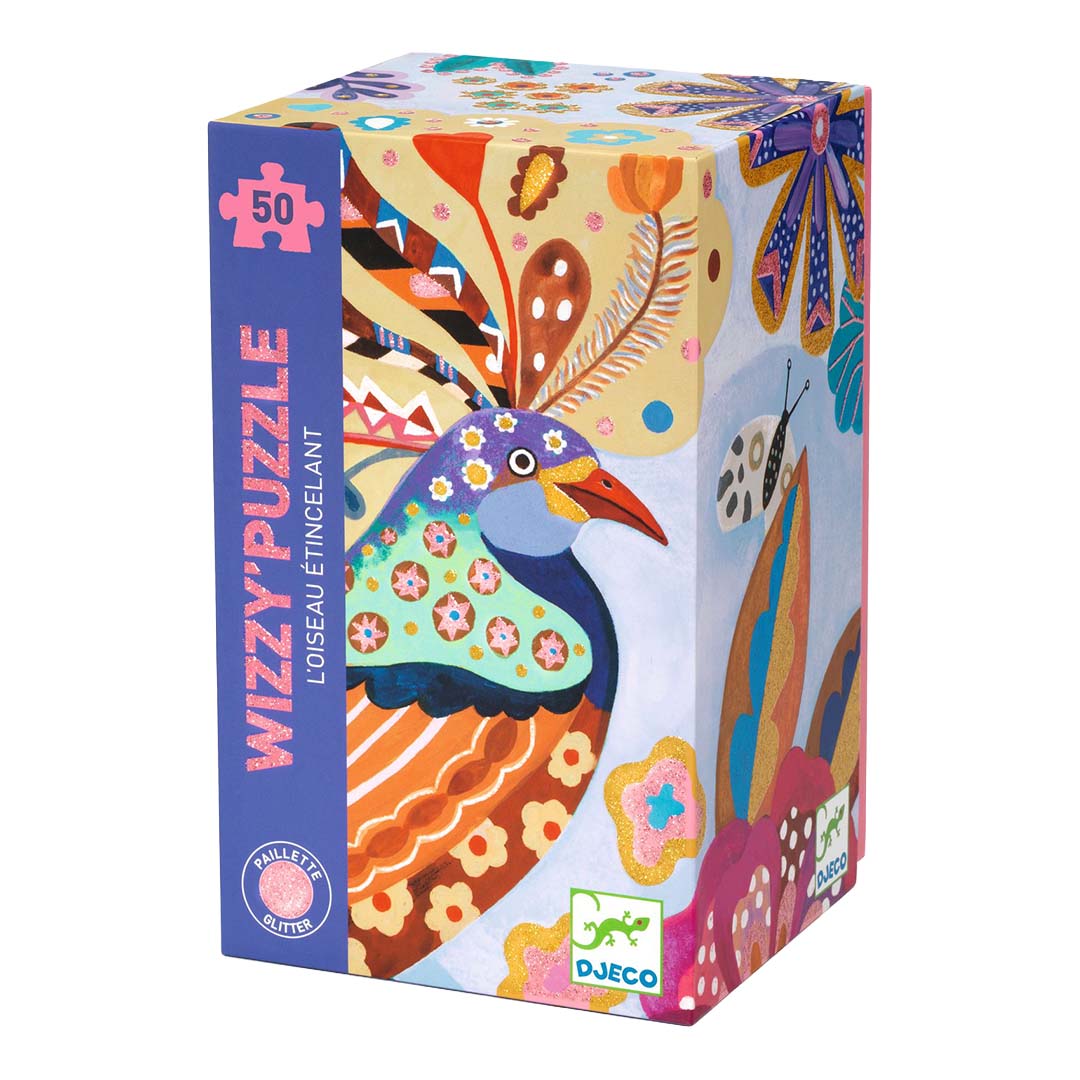 djeco puzzel sprankelende vogel - 50st | DJ07022 | 0