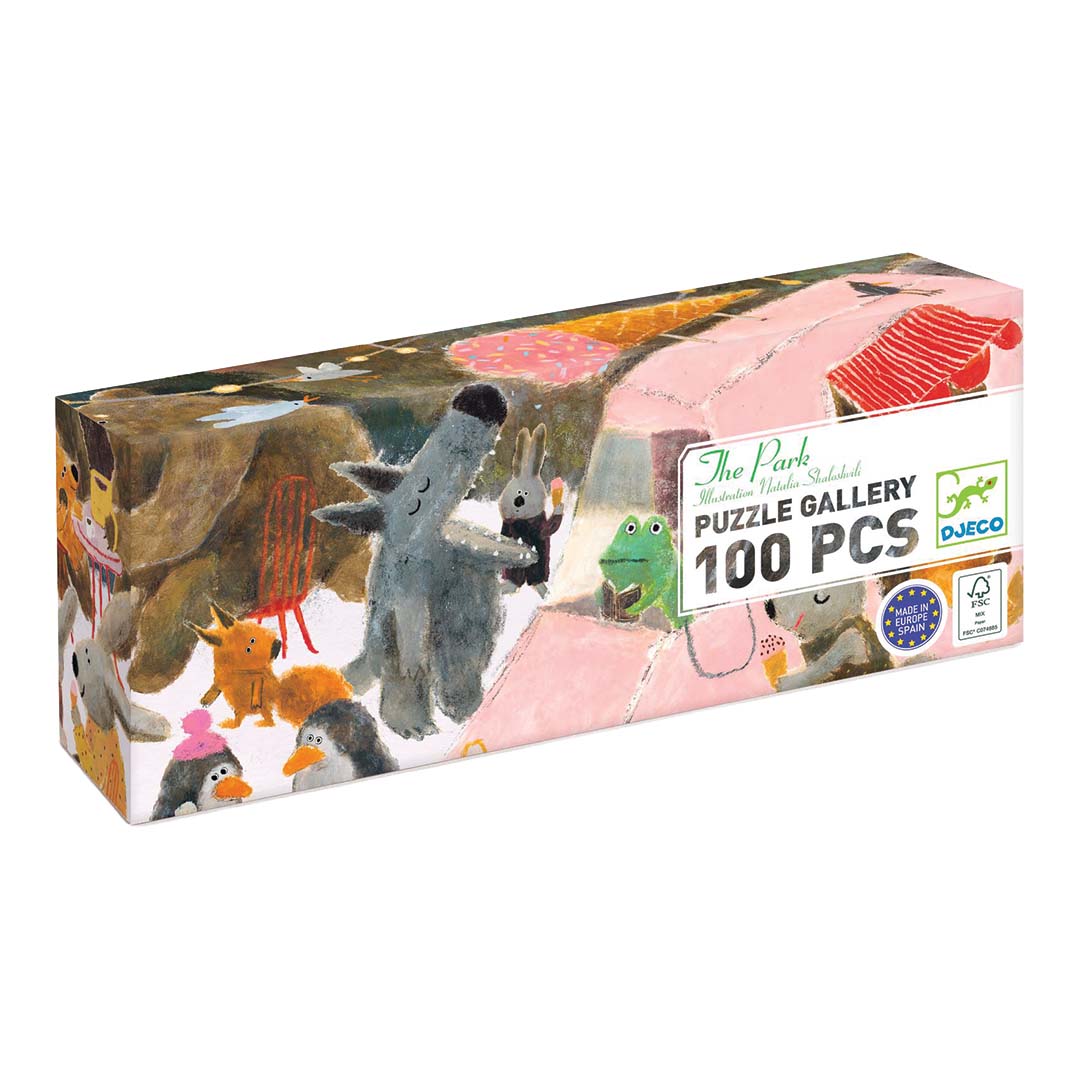 djeco puzzel the park - 100st | DJ07683 | 0