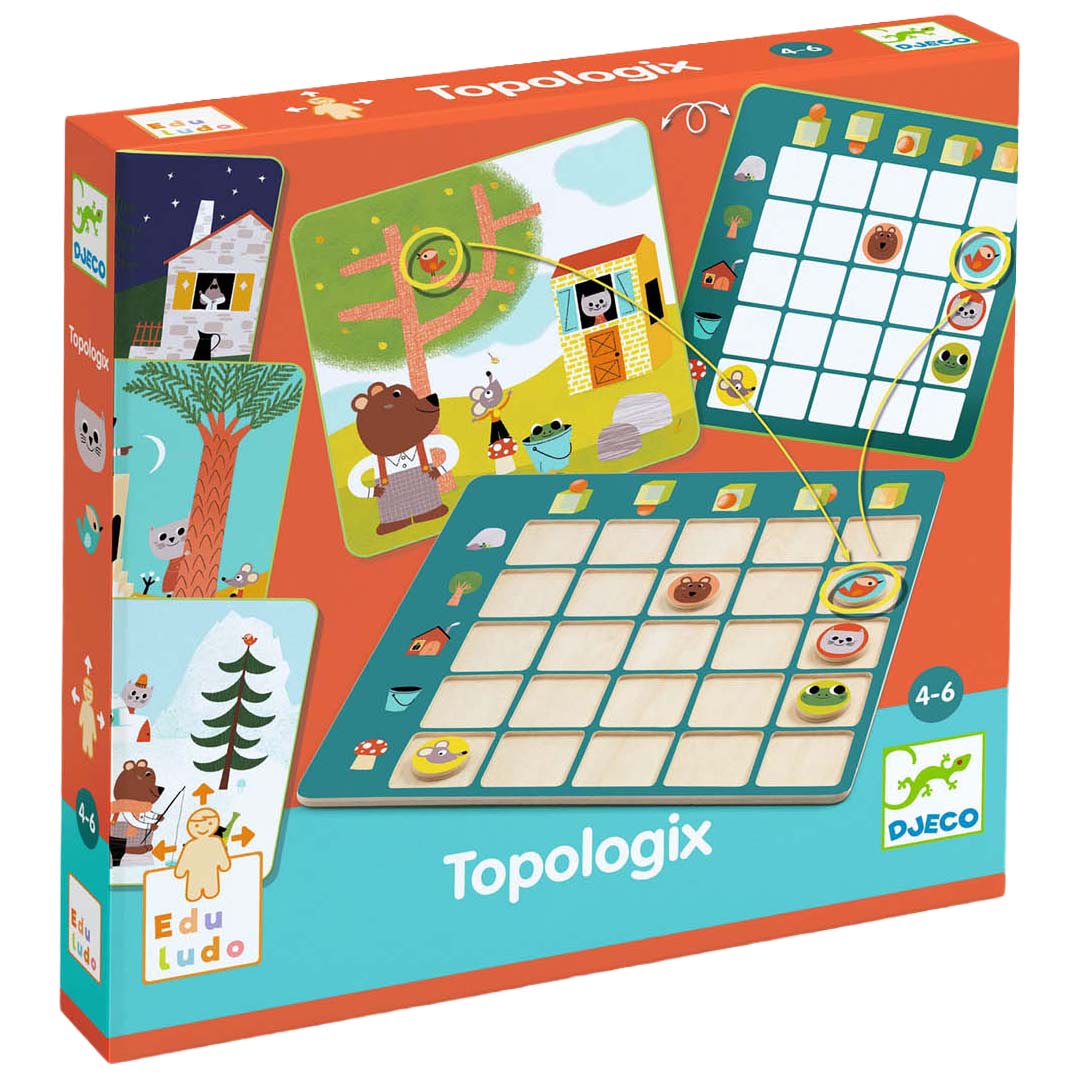 djeco puzzel voorzetsels eduludo - topologix | DJ08354 | 0