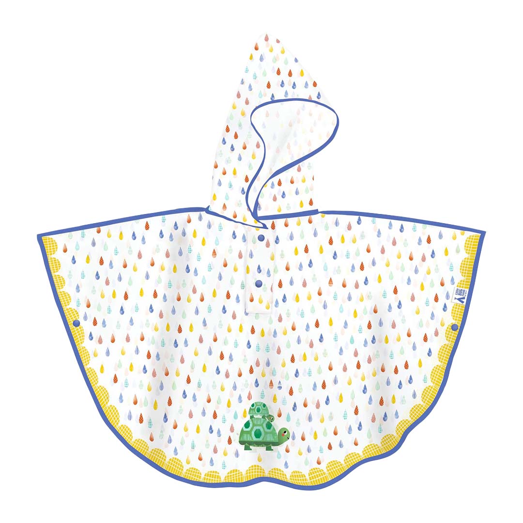 djeco regenponcho schildpad - 3-5 jaar