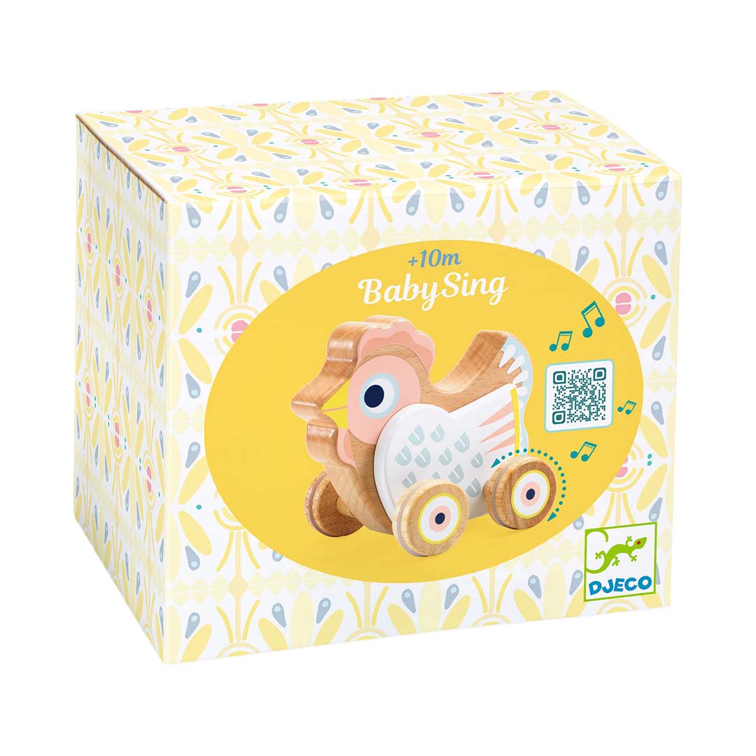 djeco rijdend muziekfiguur babysing | DJ06130 | 2