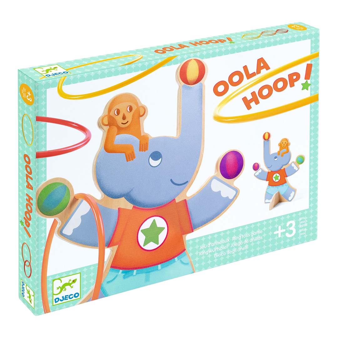 djeco ringwerpspel oola hoop | DJ02000 | 3