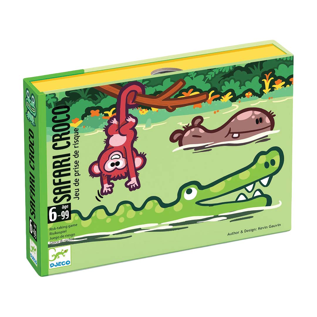 djeco risicospel safari croco