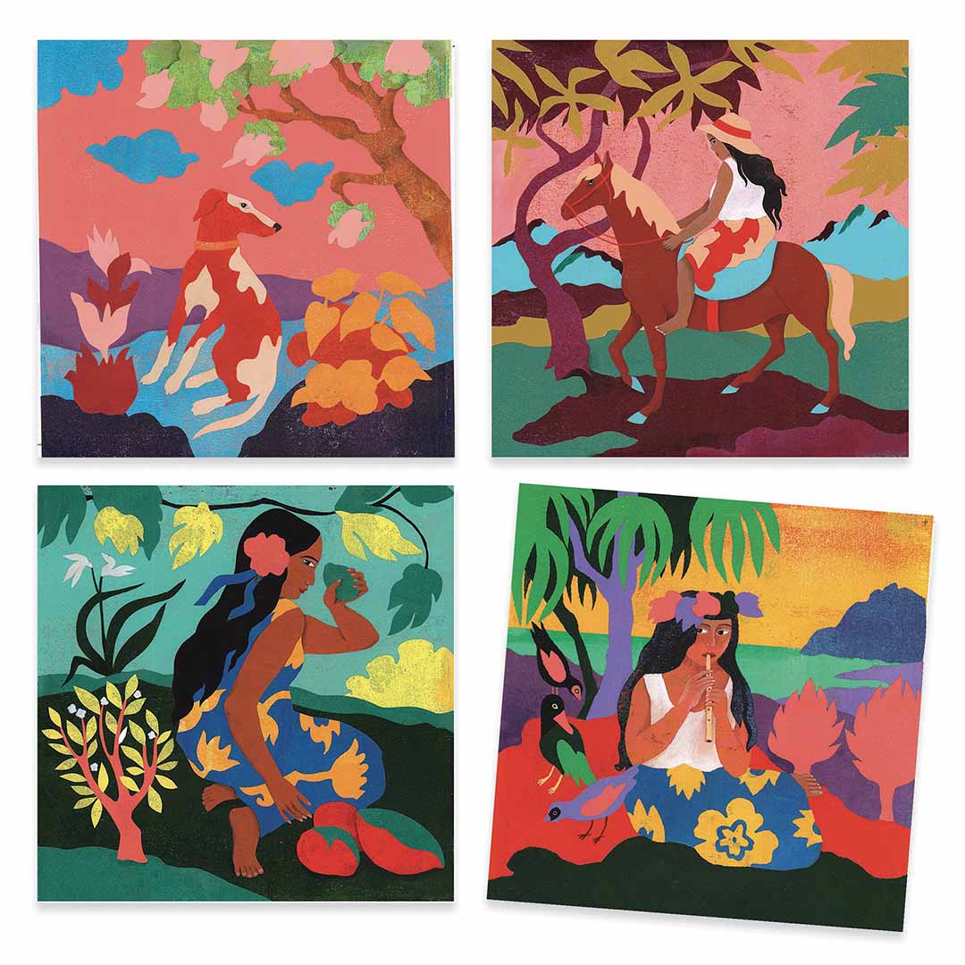 djeco schilderen op kleur polynesia - paul gauguin | DJ09372 | 1