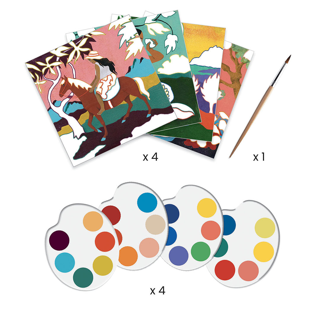 djeco schilderen op kleur polynesia - paul gauguin | DJ09372 | 4