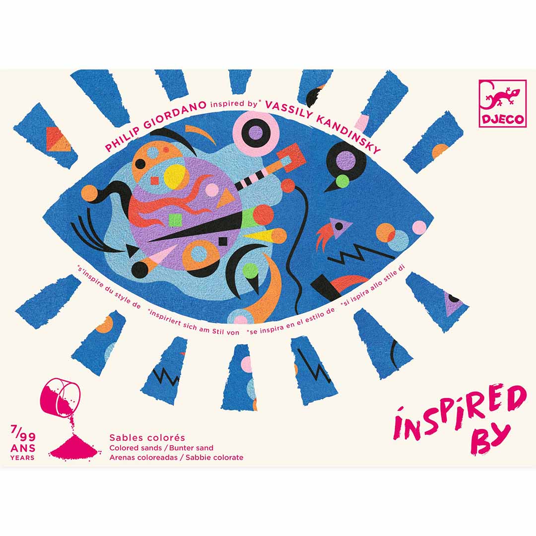 djeco schilderen op nummer abstract - kandinsky | DJ09382 | 0