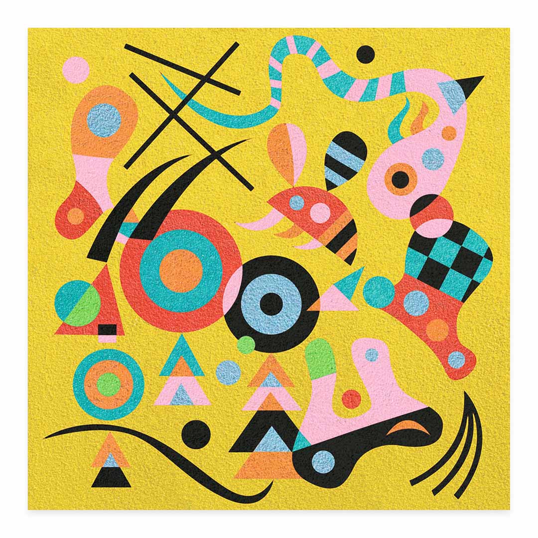 djeco schilderen op nummer abstract - kandinsky | DJ09382 | 2