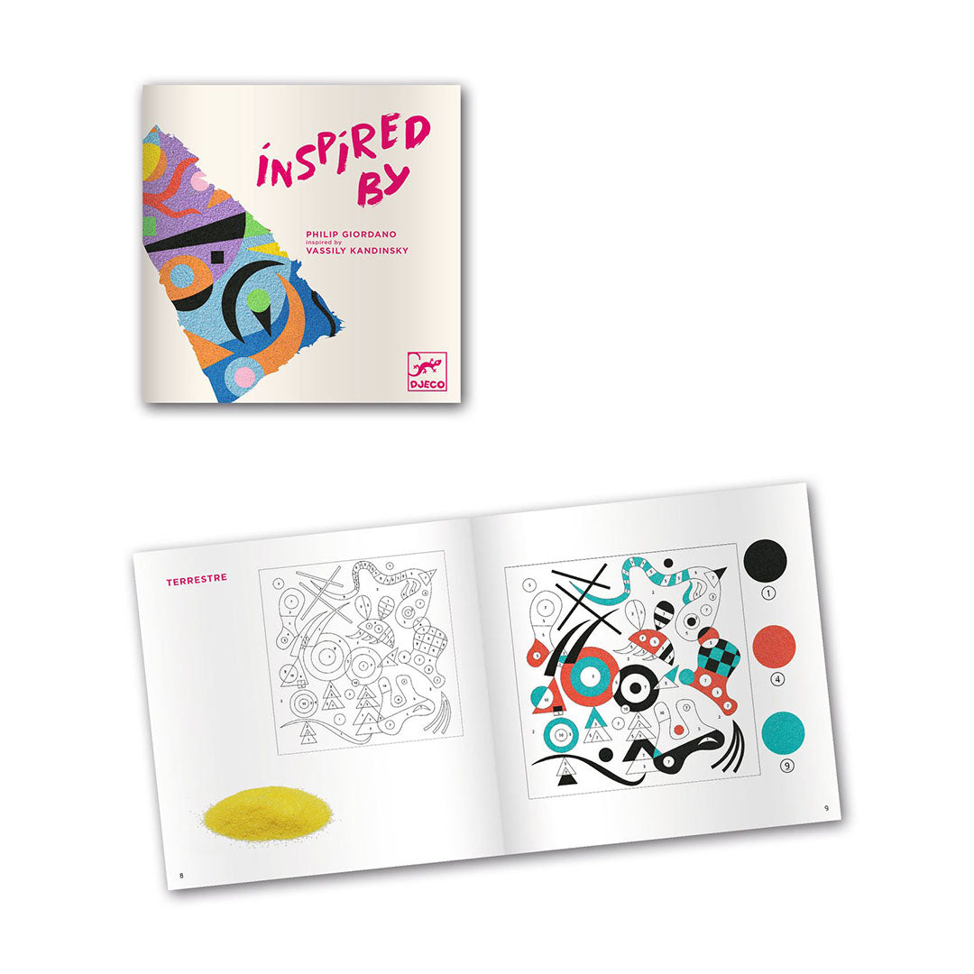 djeco schilderen op nummer abstract - kandinsky | DJ09382 | 5