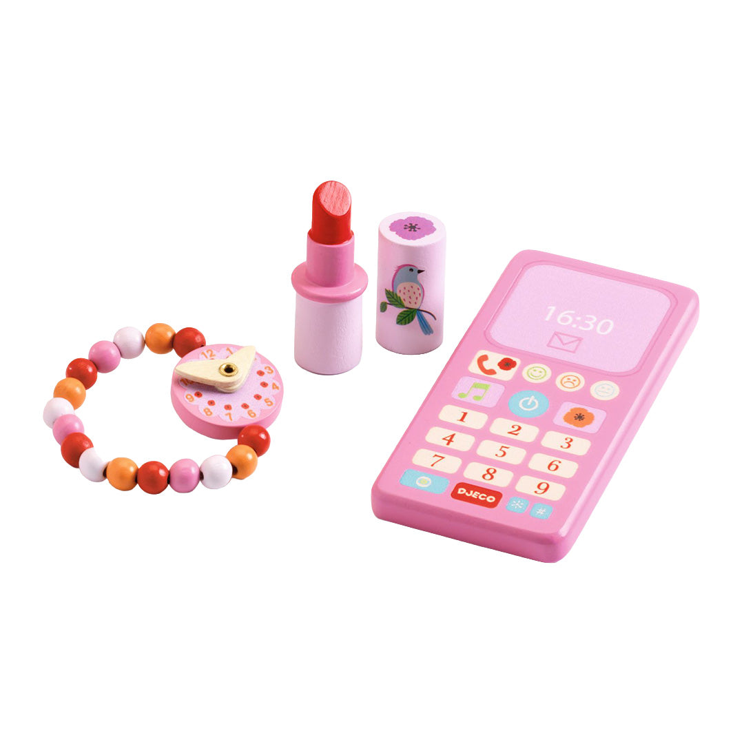 djeco schoudertasje en speelaccessoires birdie | DJ06686 | 3