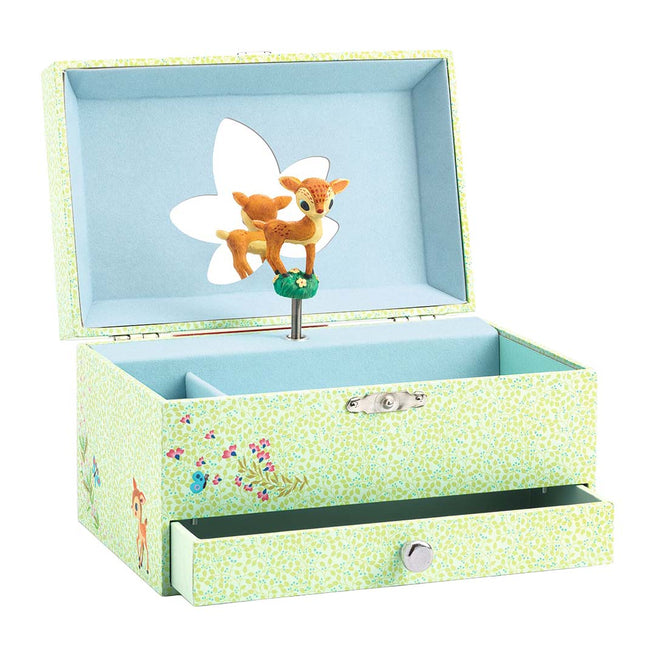 djeco sieradendoosje met muziek hertje