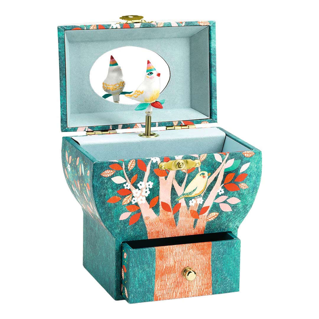 djeco sieradendoosje met muziek poëtische boom