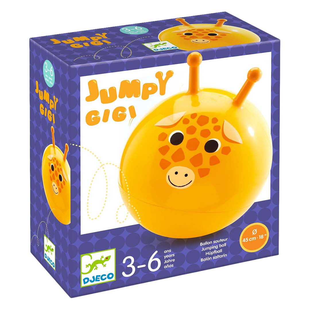 djeco skippybal giraf - 45 cm | DJ00182 | 3