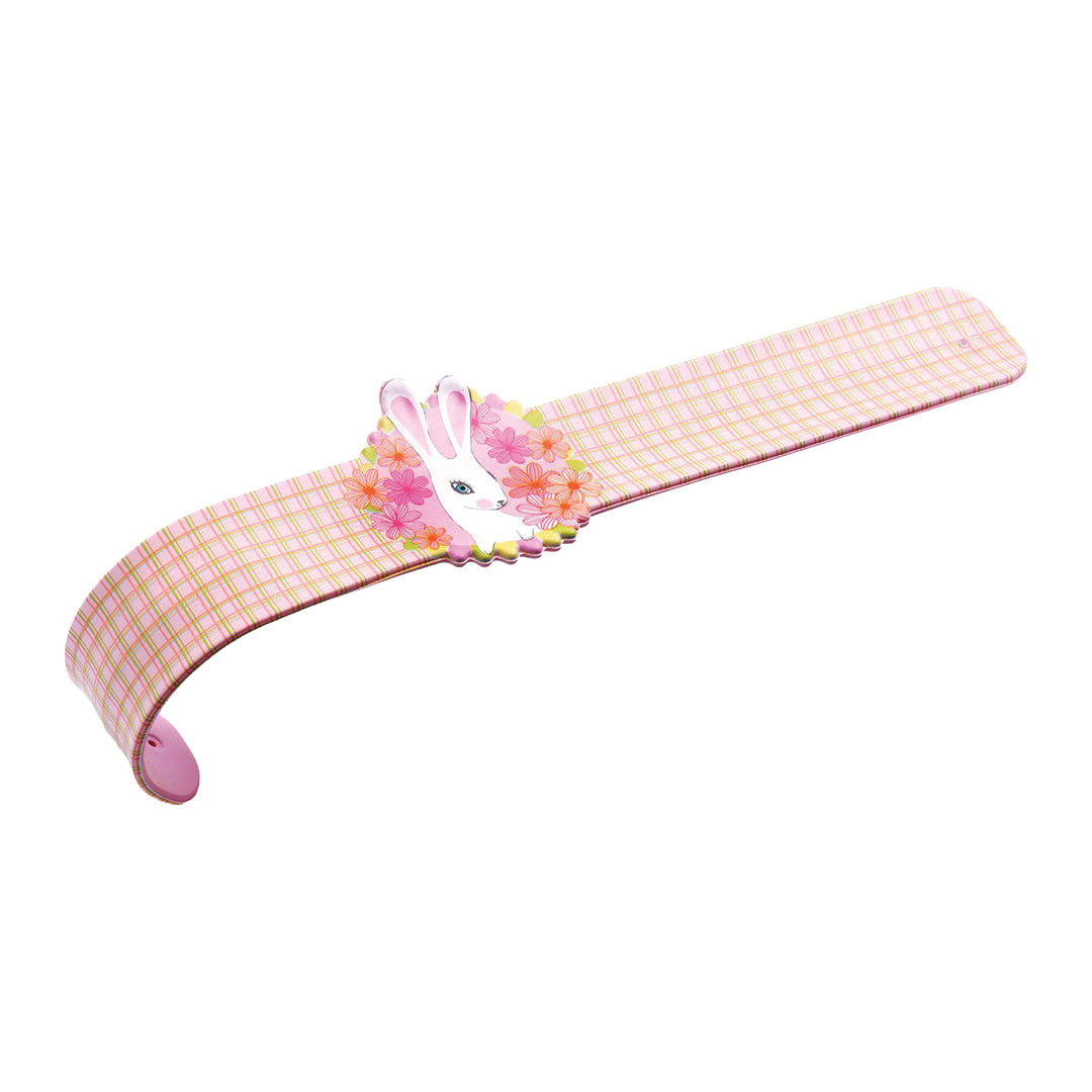 djeco snap armband - bloemen kat konijn - assorti