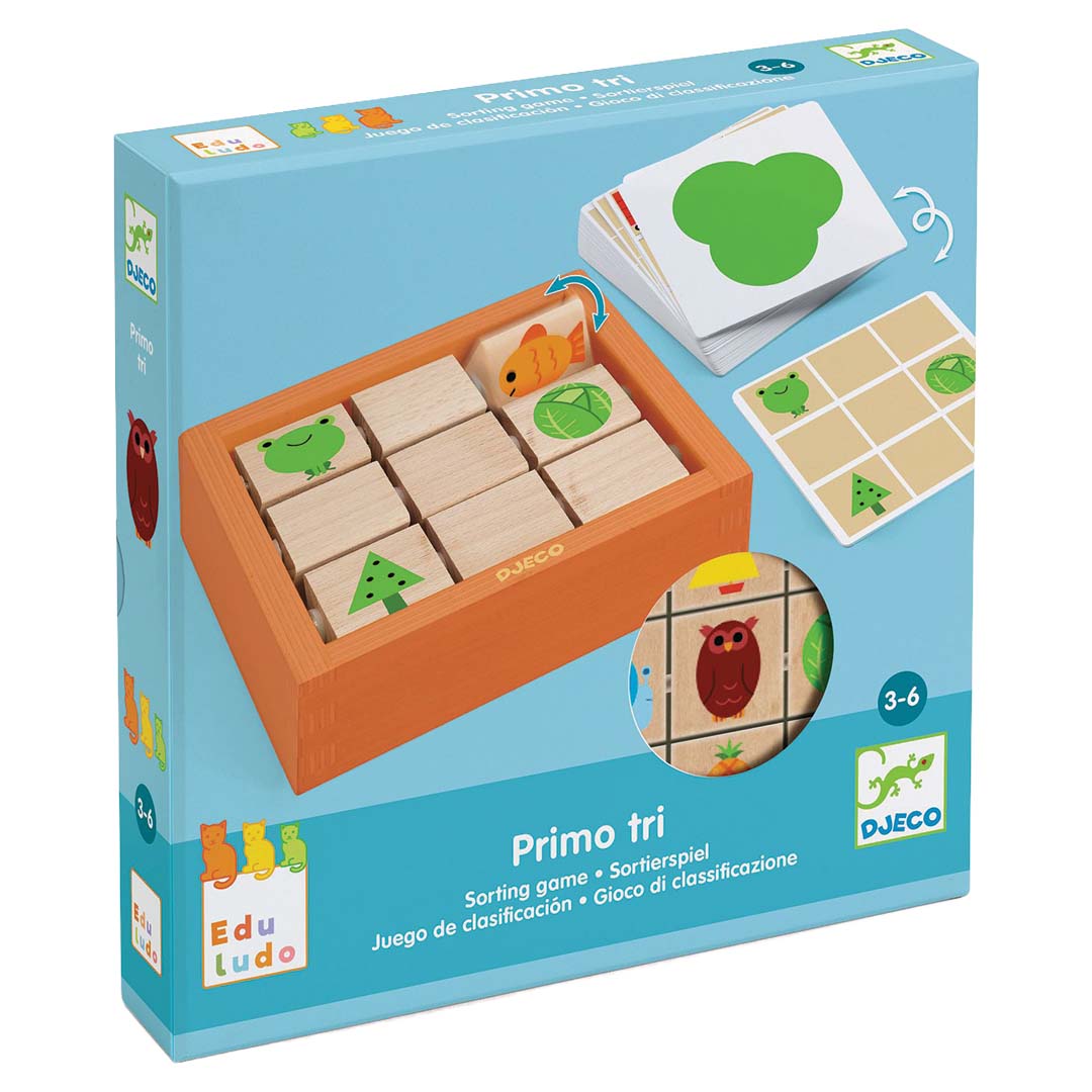 djeco sorteerspel primo tri