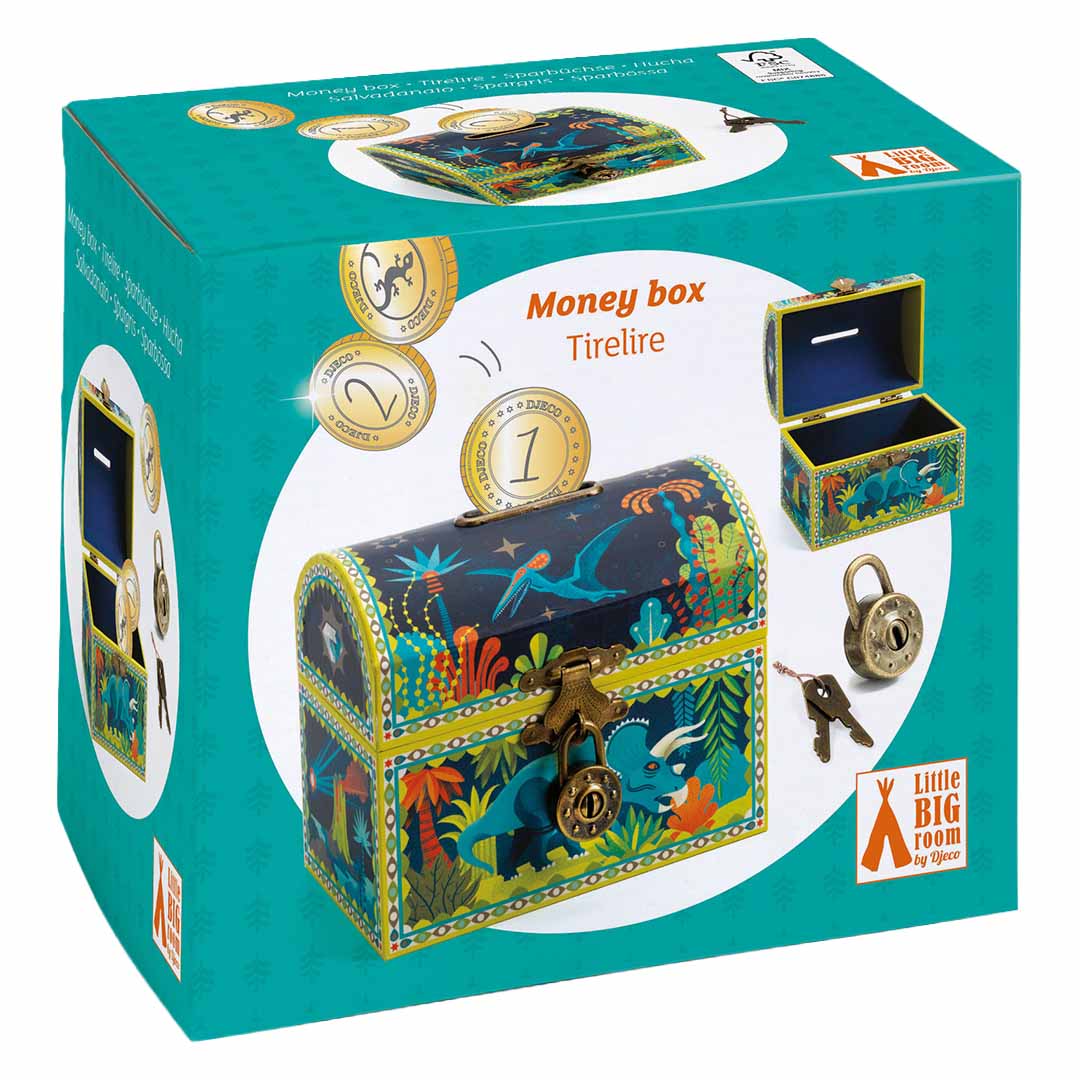 djeco spaarpot dinosaurus | DD03333 | 3