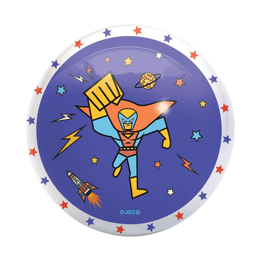 djeco speelbal superhelden - 22 cm | DJ00169 | 0