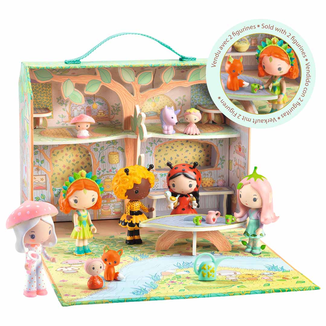 djeco speelhuis sylvia & fox's house in the forest