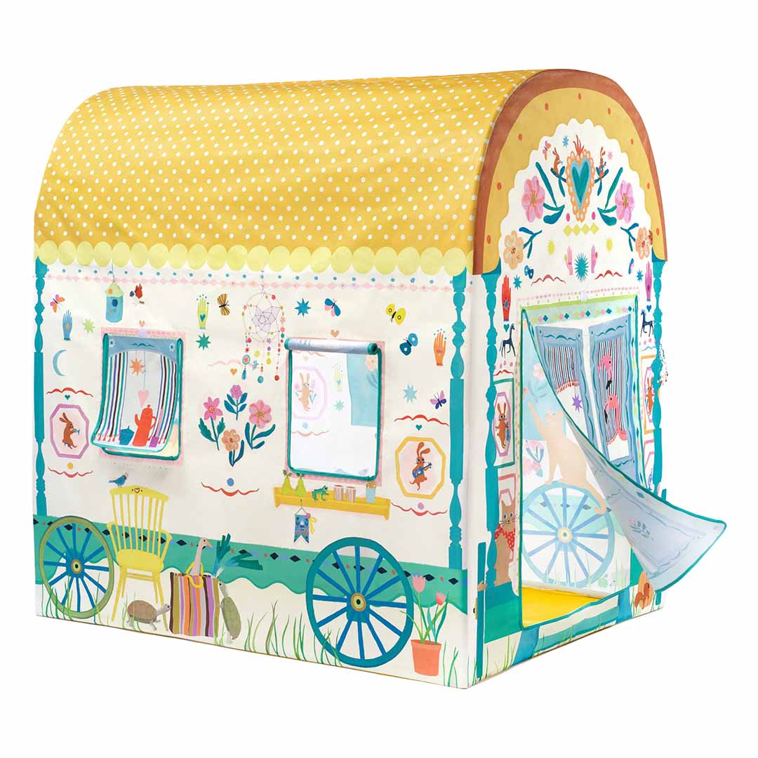 djeco speelhuis woonwagen