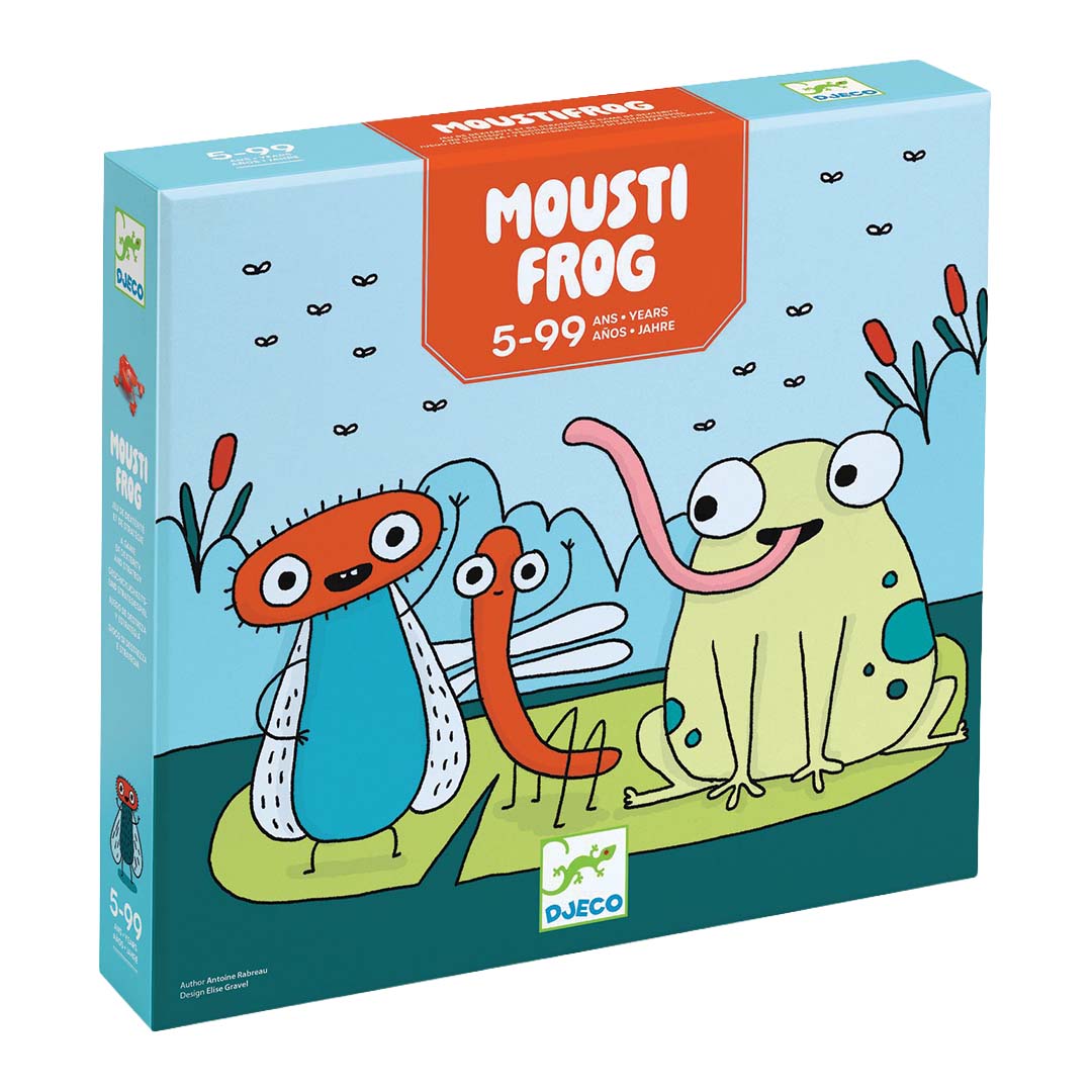 djeco spel moustifrog