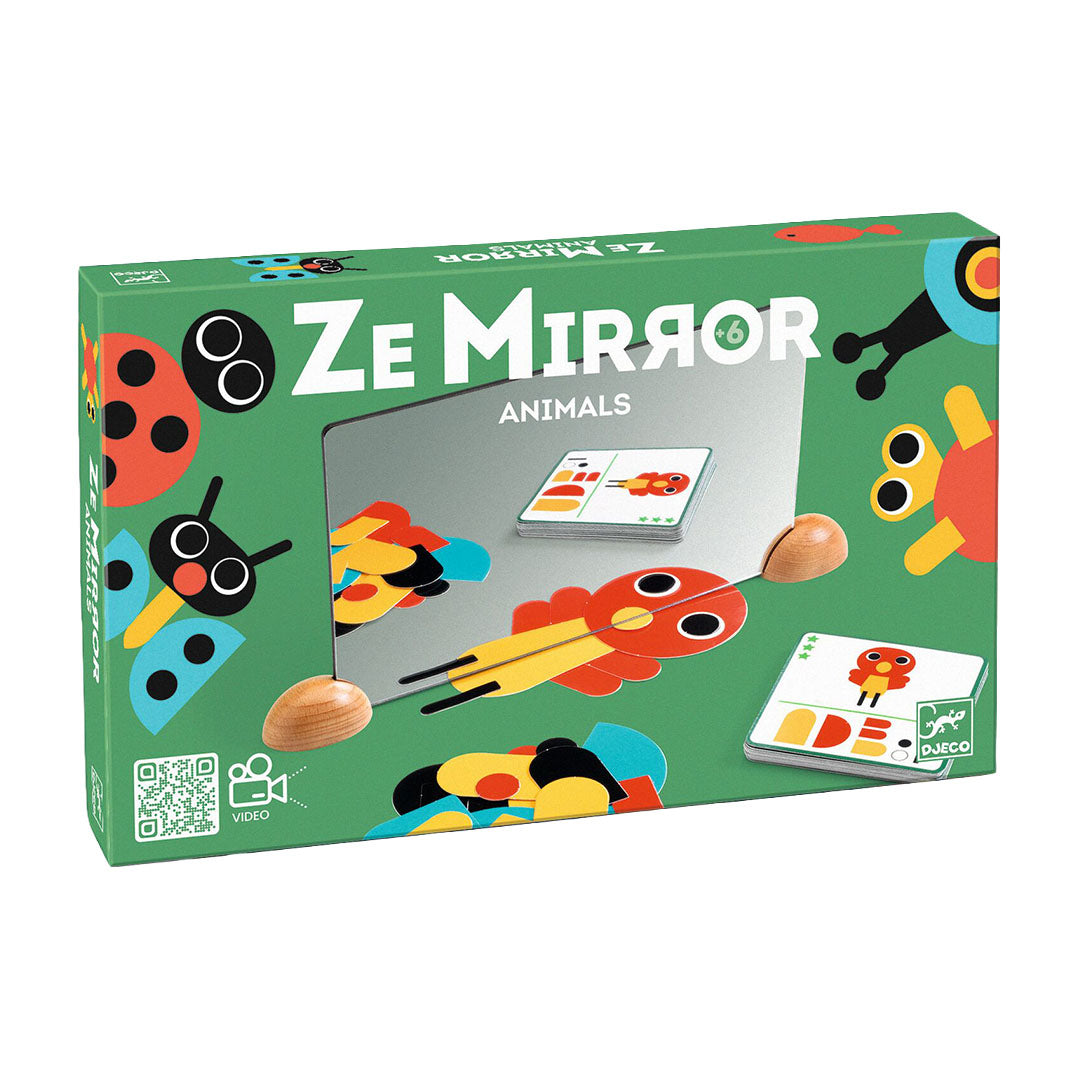 djeco spiegelspel ze mirror dieren