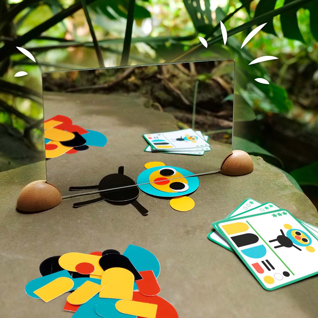 djeco spiegelspel ze mirror dieren | DJ06483 US | 3