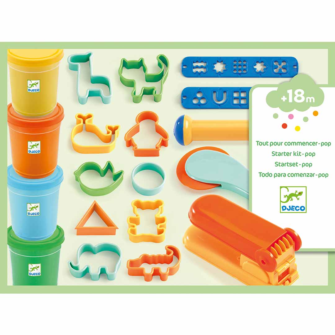 djeco starterkit boetseerklei | DJ09020 | 3