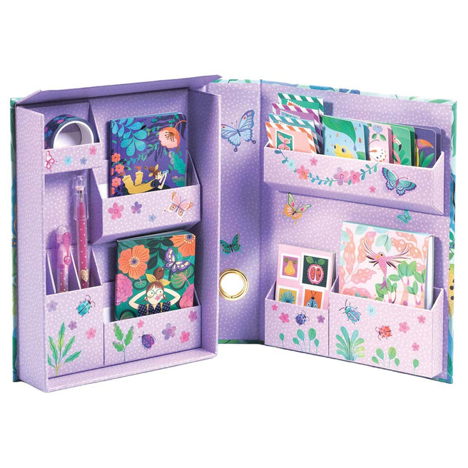djeco stationary box marie - tropical garden | DD03508 | 0