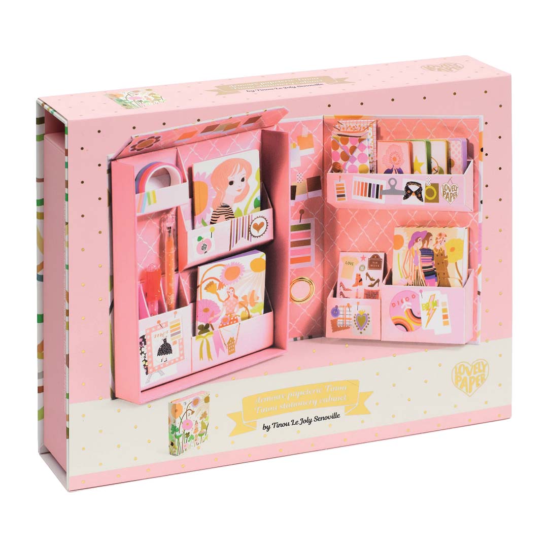 djeco stationary box tinou - fashion