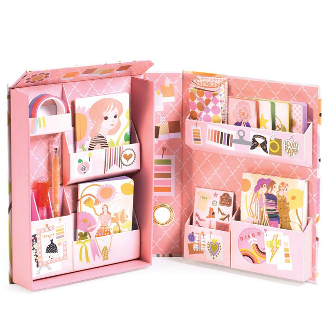 djeco stationary box tinou - fashion | DD03507 | 0