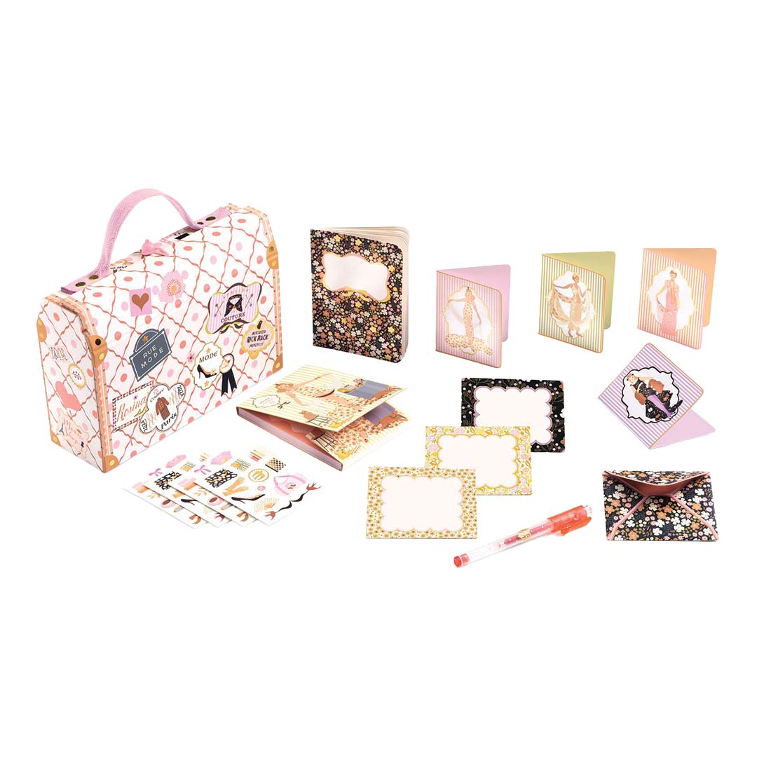 djeco stationary koffer tinou - fashion | DD03505 | 0