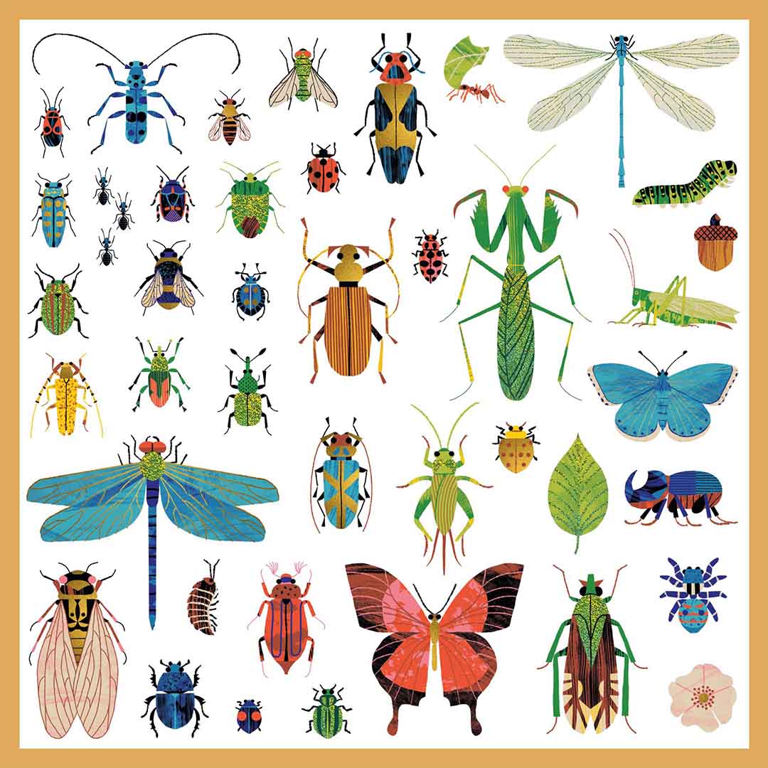 djeco stickers insecten - 160st | DJ09282 | 1
