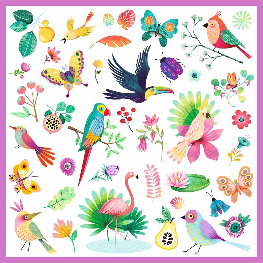 djeco stickers paradijs - 160st | DJ09271 | 2