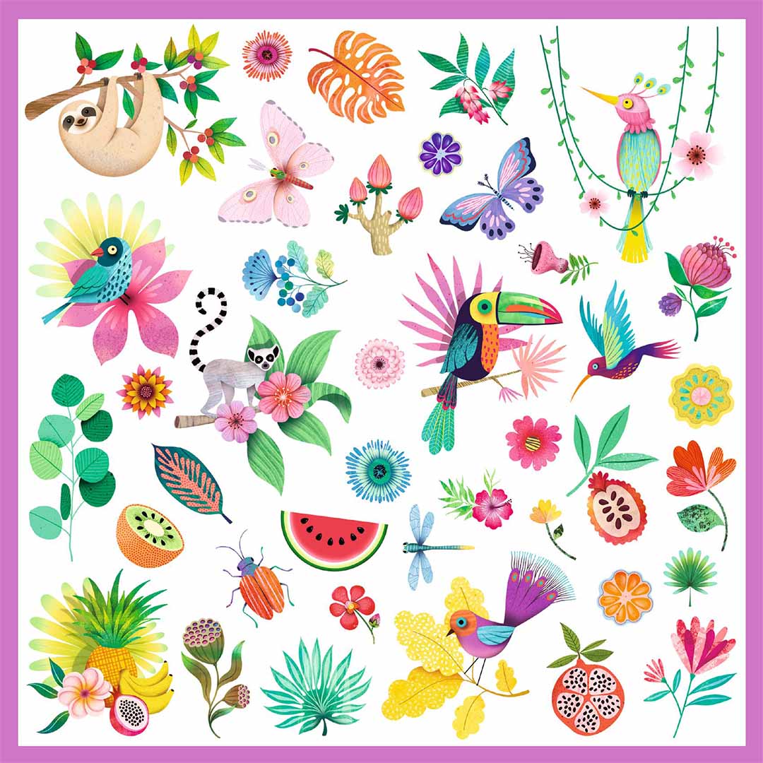 djeco stickers paradijs - 160st | DJ09271 | 3