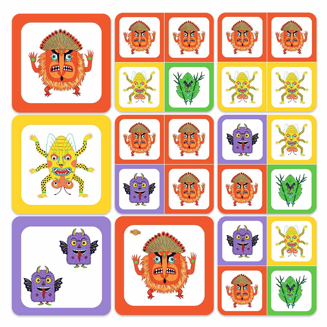 djeco strategiespel monstrio | DJ05086 | 1