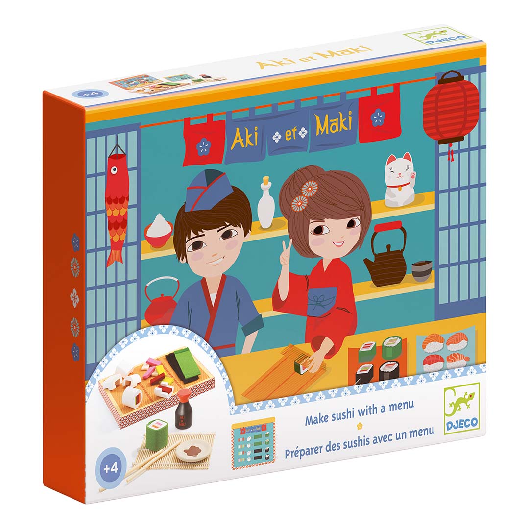 djeco sushi kraampje aki en maki | DJ06537 | 1