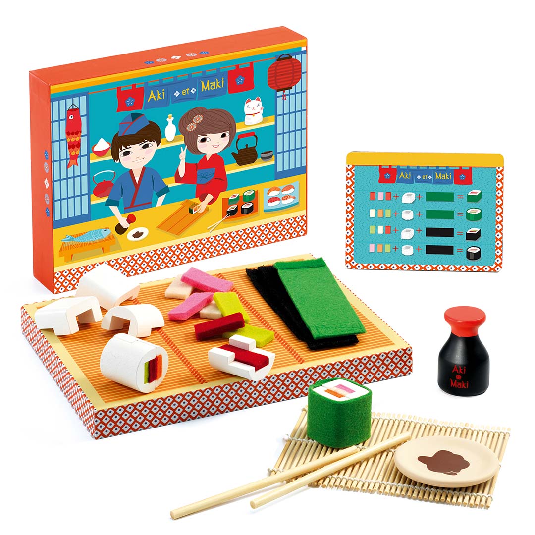 djeco sushi kraampje aki en maki