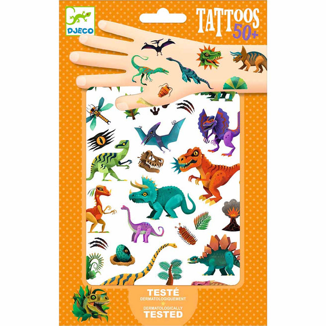 djeco tattoos - dino club