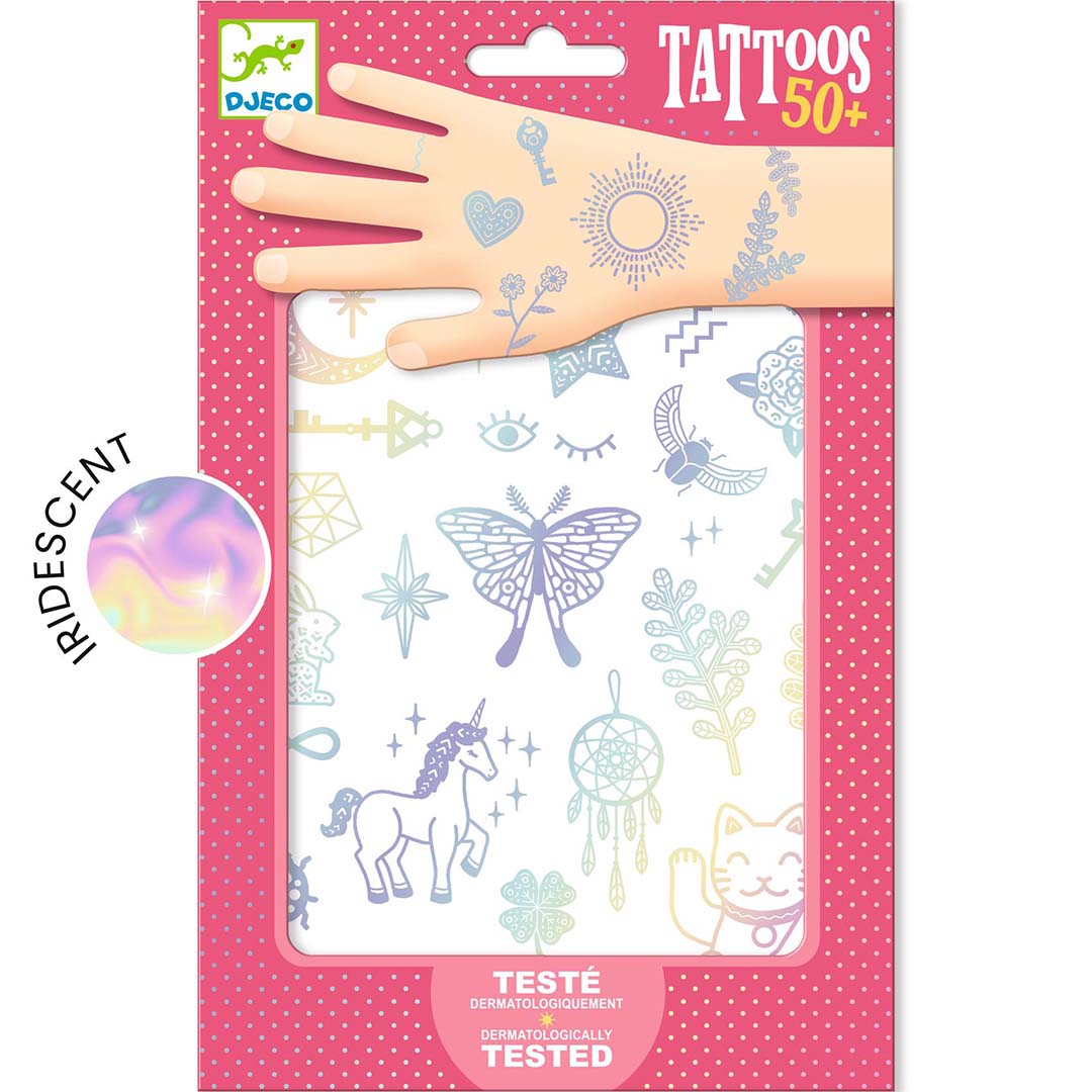 djeco tattoos - gelukssymbolen | DJ09596 | 3