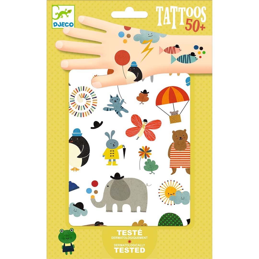 djeco tattoos - mooie dingetjes