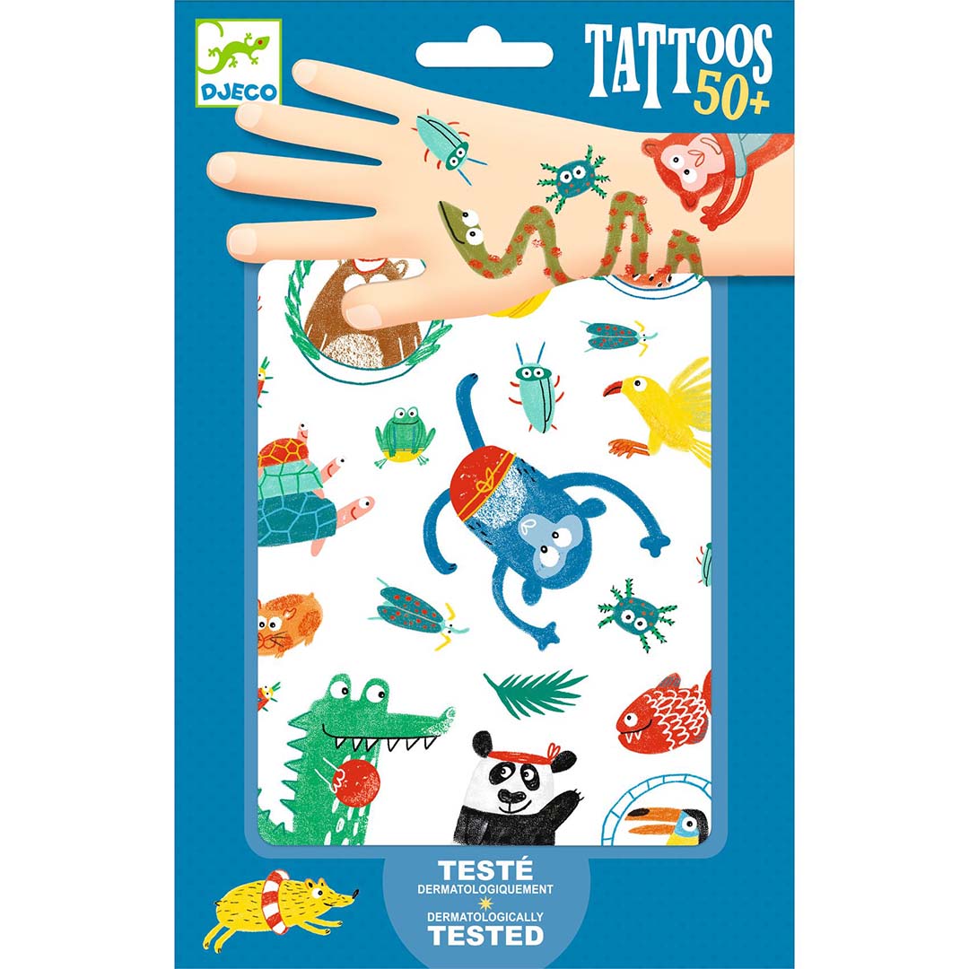 djeco tattoos - snoeten