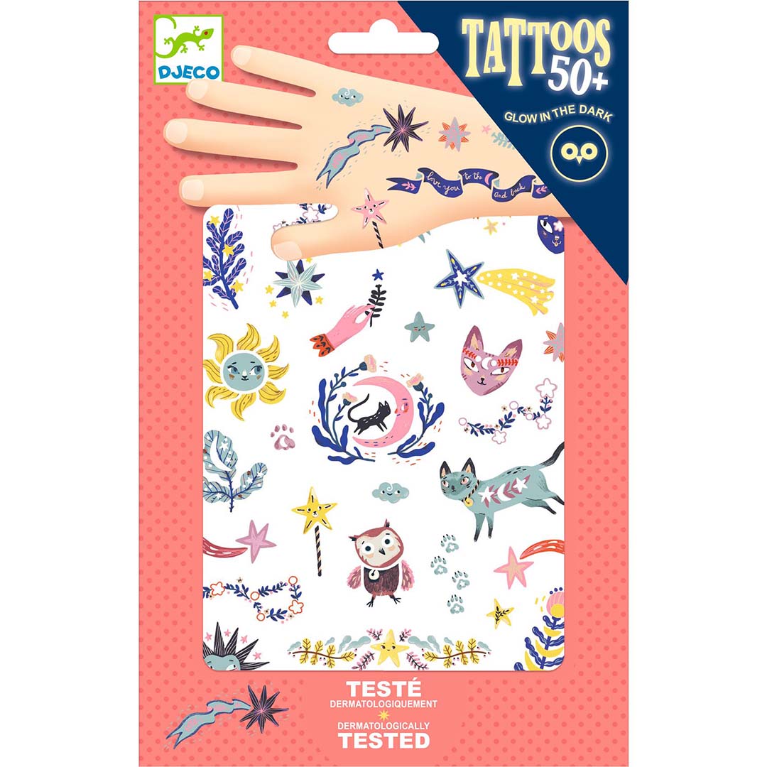 djeco tattoos - zoete dromen